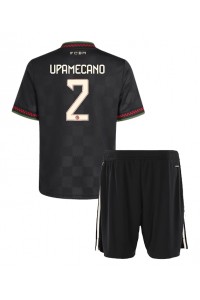 Bayern Munich Dayot Upamecano #2 Babytruitje 3e tenue Kind 2025-26 Korte Mouw (+ Korte broeken)